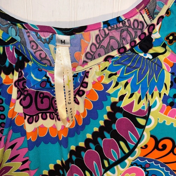 Uncle Frank Floral Dress sz medium B1 - Picture 3 of 4